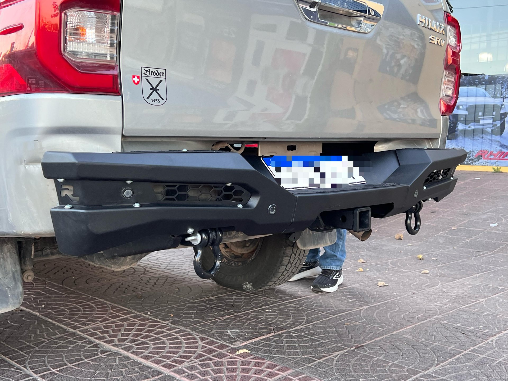 TOYOTA HILUX 2021+ REAR BUMPER