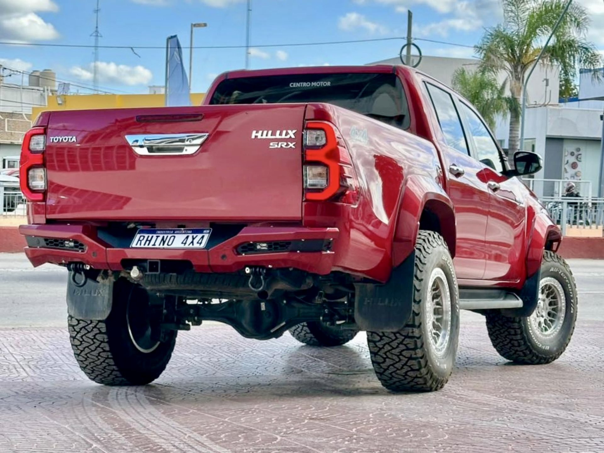 TOYOTA HILUX 2021+ REAR BUMPER