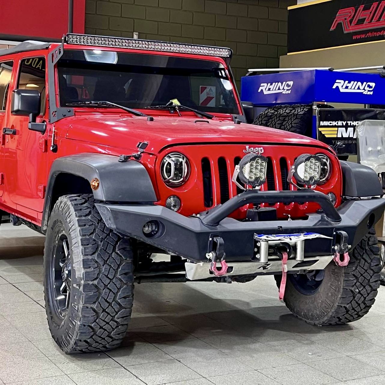 JEEP WRANGLER JK 2007-2018 FRONT BUMPER