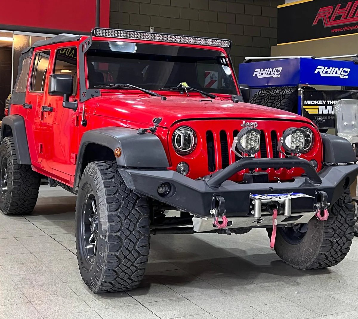 JEEP WRANGLER JK 2007-2018 FRONT BUMPER