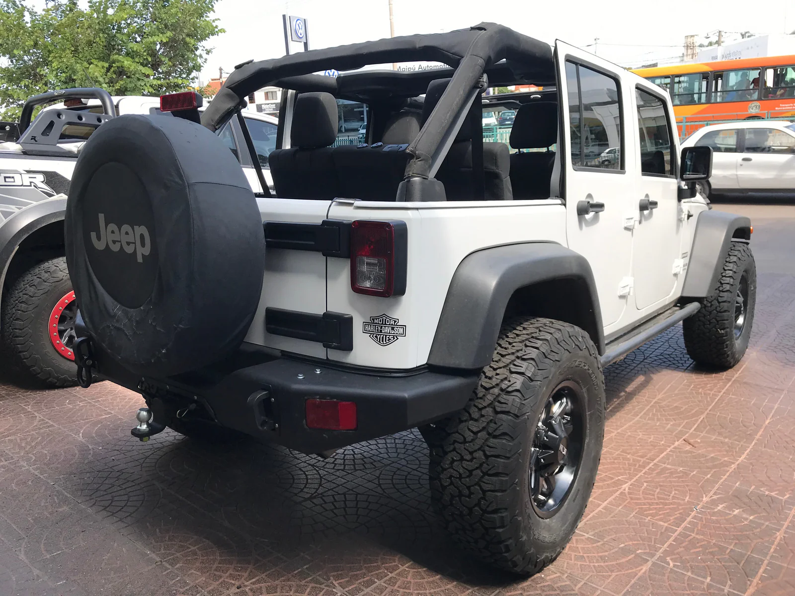 JEEP WRANGLER JK REAR BUMPER