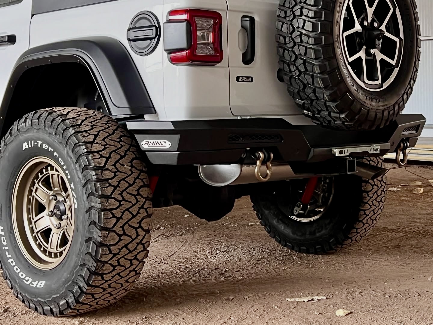 JEEP WRANGLER JL 2019+ REAR BUMPER