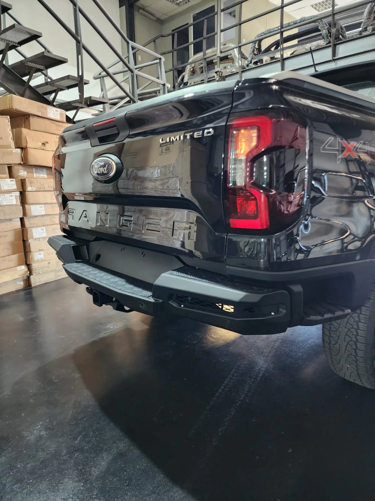FORD RANGER T9 2022+ REAR BUMPER