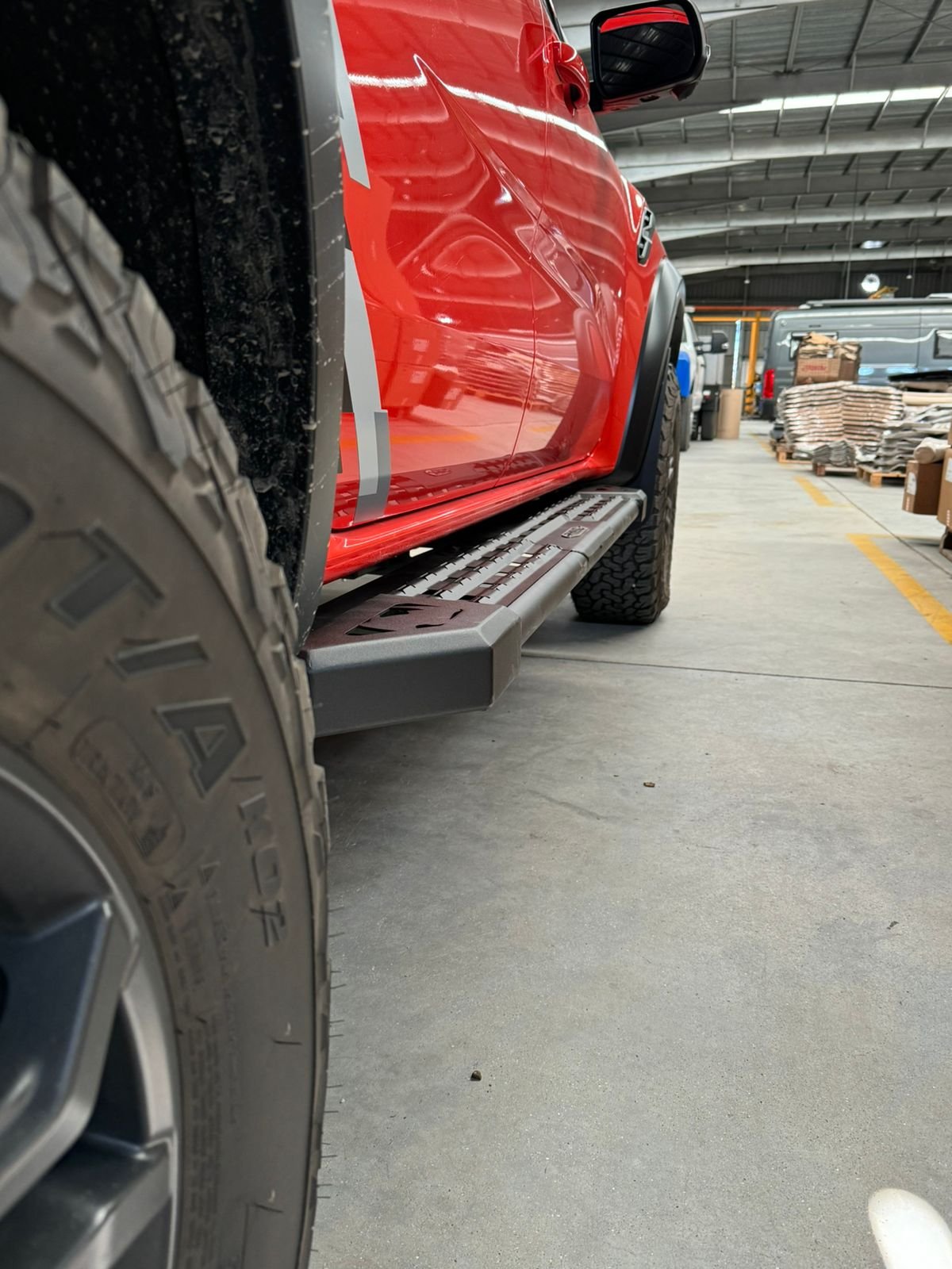 FORD RANGER RAPTOR 2023+ ROCK SLIDERS
