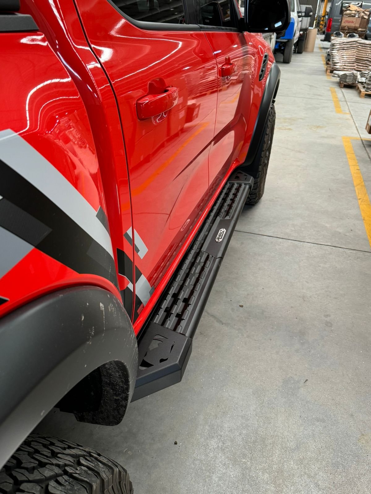 FORD RANGER RAPTOR 2023+ ROCK SLIDERS