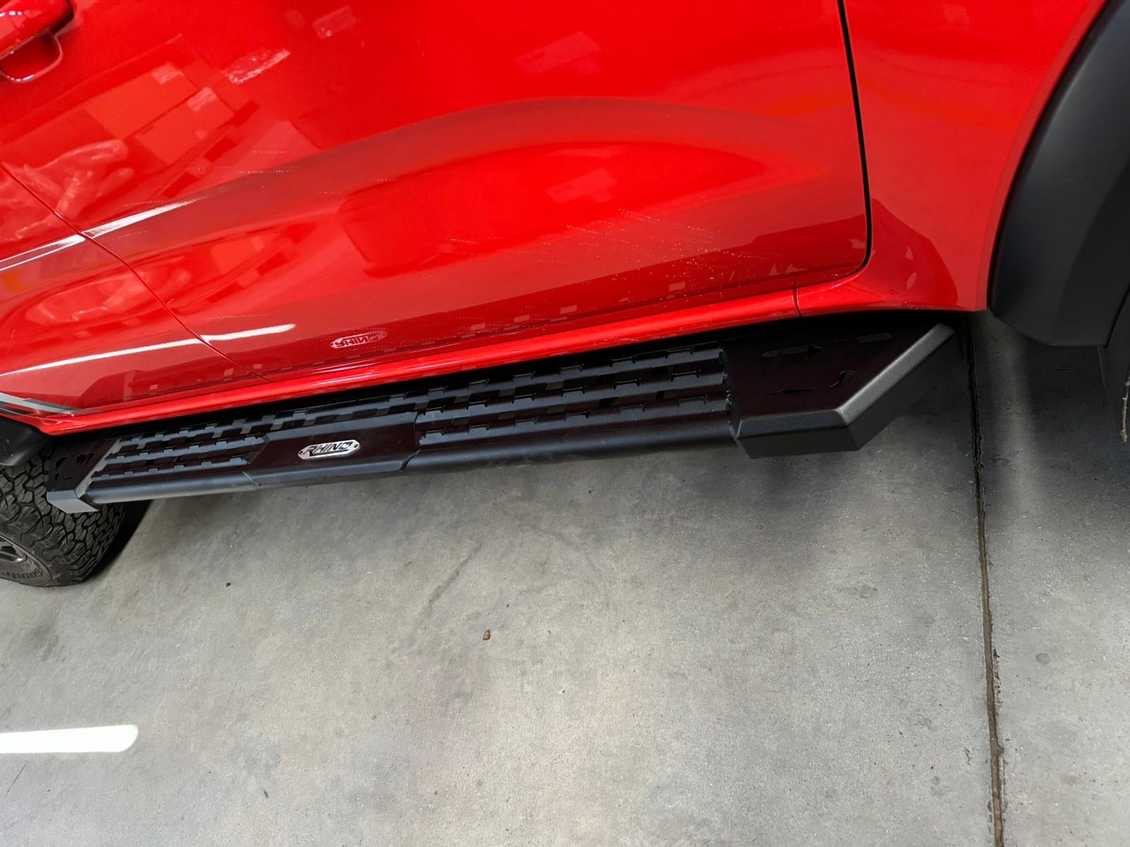 FORD RANGER RAPTOR 2023+ ROCK SLIDERS