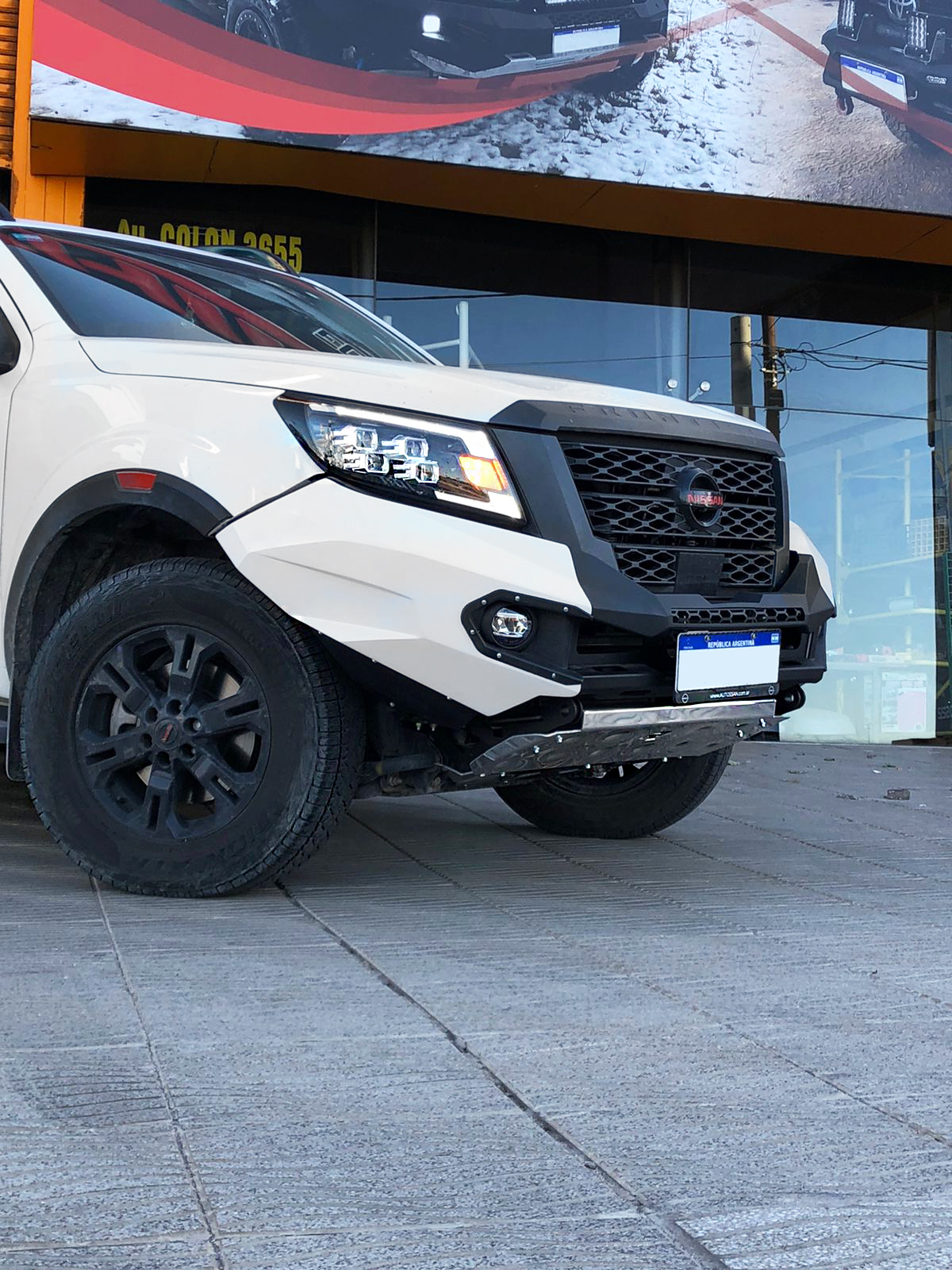 NISSAN FRONTIER NP300 2022+ FRONT BUMPER