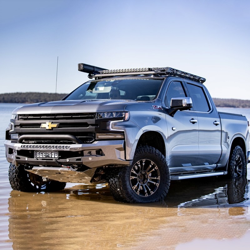 CHEVROLET SILVERADO 1500 2019-2022 FRONT BUMPER