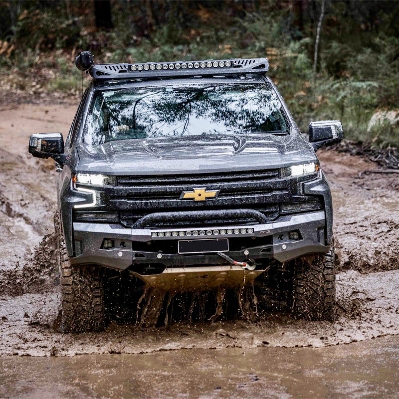CHEVROLET SILVERADO 1500 2019-2022 FRONT BUMPER