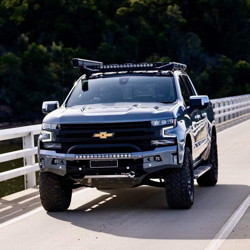 CHEVROLET SILVERADO 1500 2019-2022 FRONT BUMPER