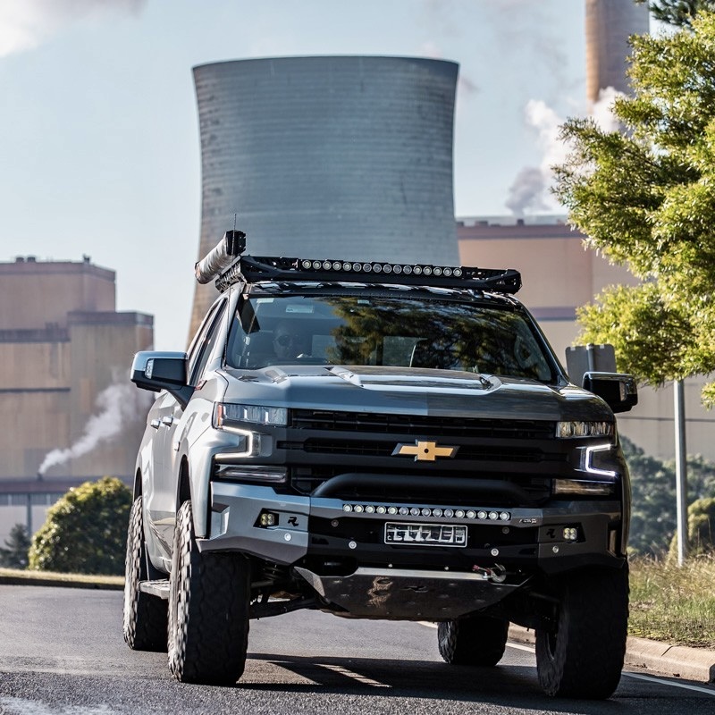 CHEVROLET SILVERADO 1500 2019-2022 FRONT BUMPER
