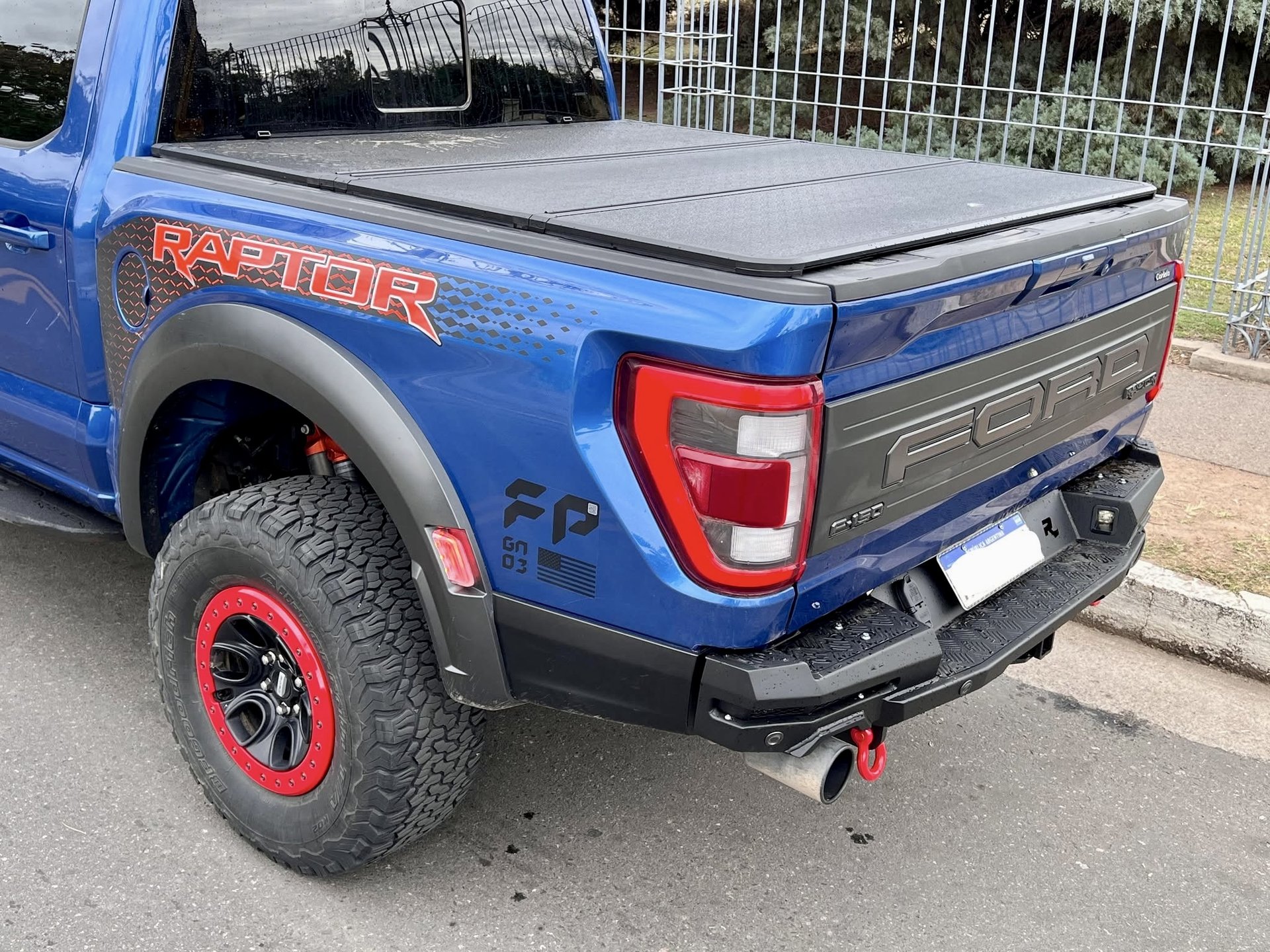 FORD F150 RAPTOR 2021+ REAR BUMPER